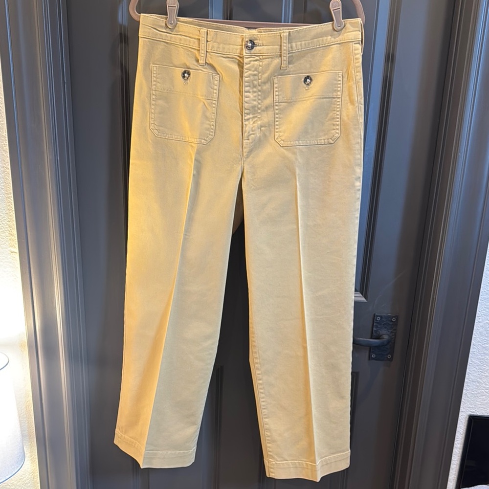 JCREW | Sailor Slim Wide Leg Chino 🤎
